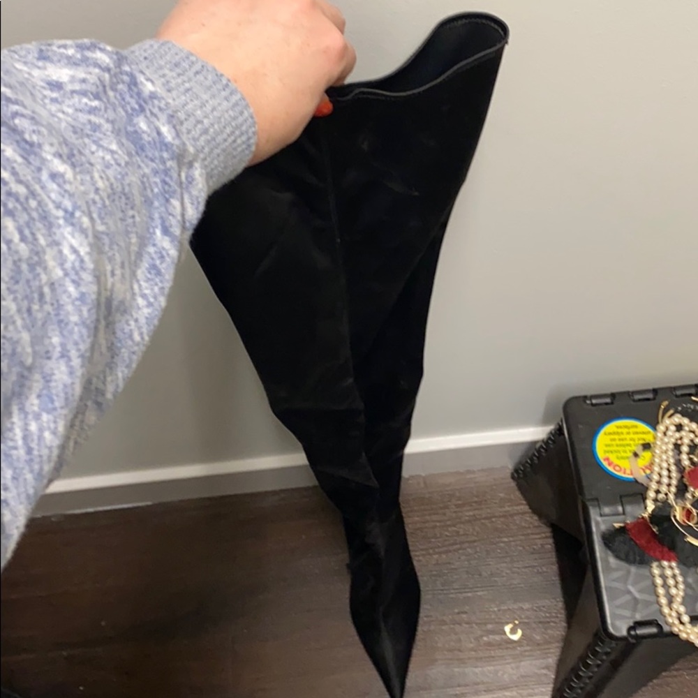 Satin Jeffrey Campbell Boots